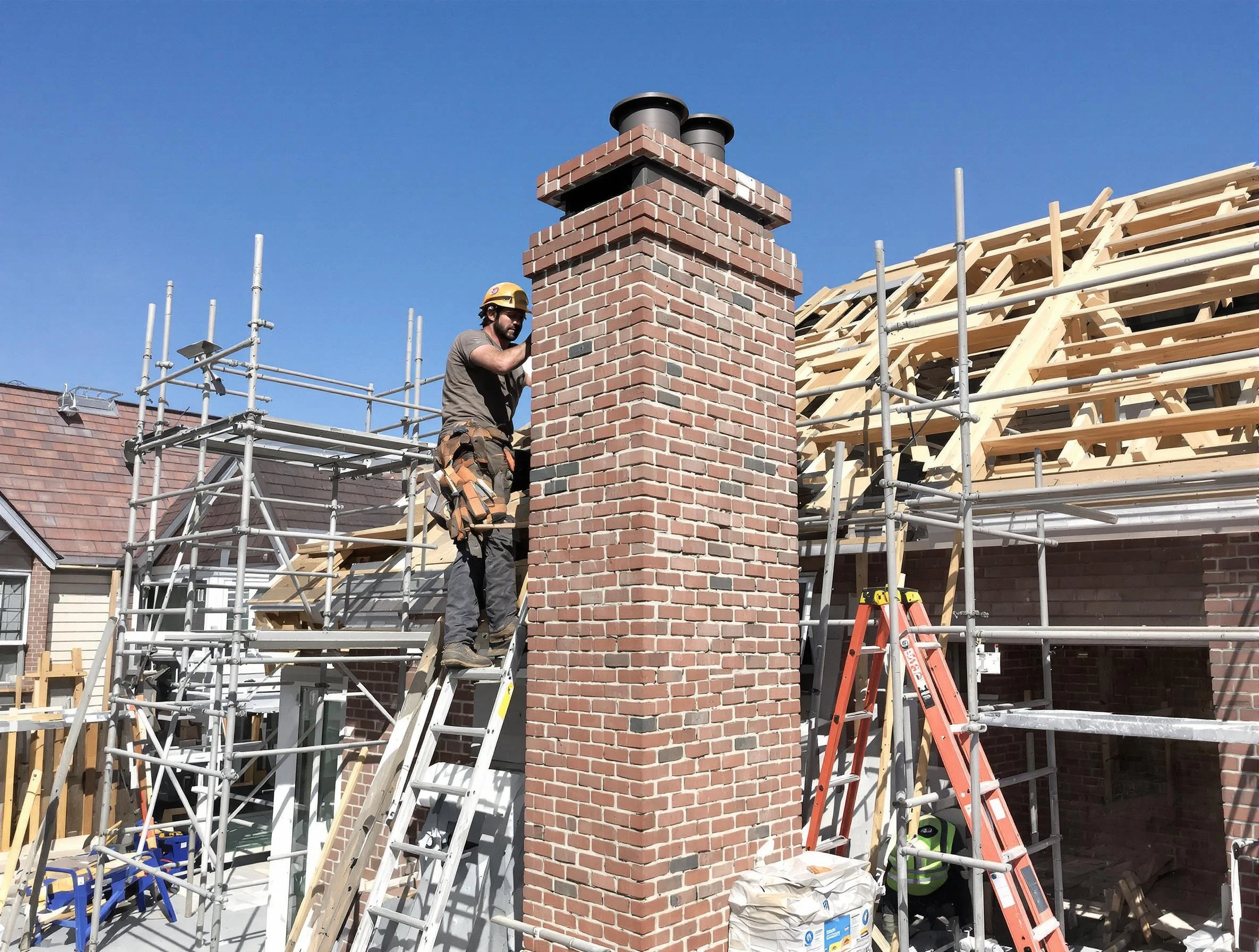 New chimney installation completed by Fairburn Chimney Sweep in Fairburn, GA